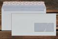 [37796] Briefhüllen mit Fenster C6/5 114x229 mm Haftklebend Hochweiß 100 g/qm